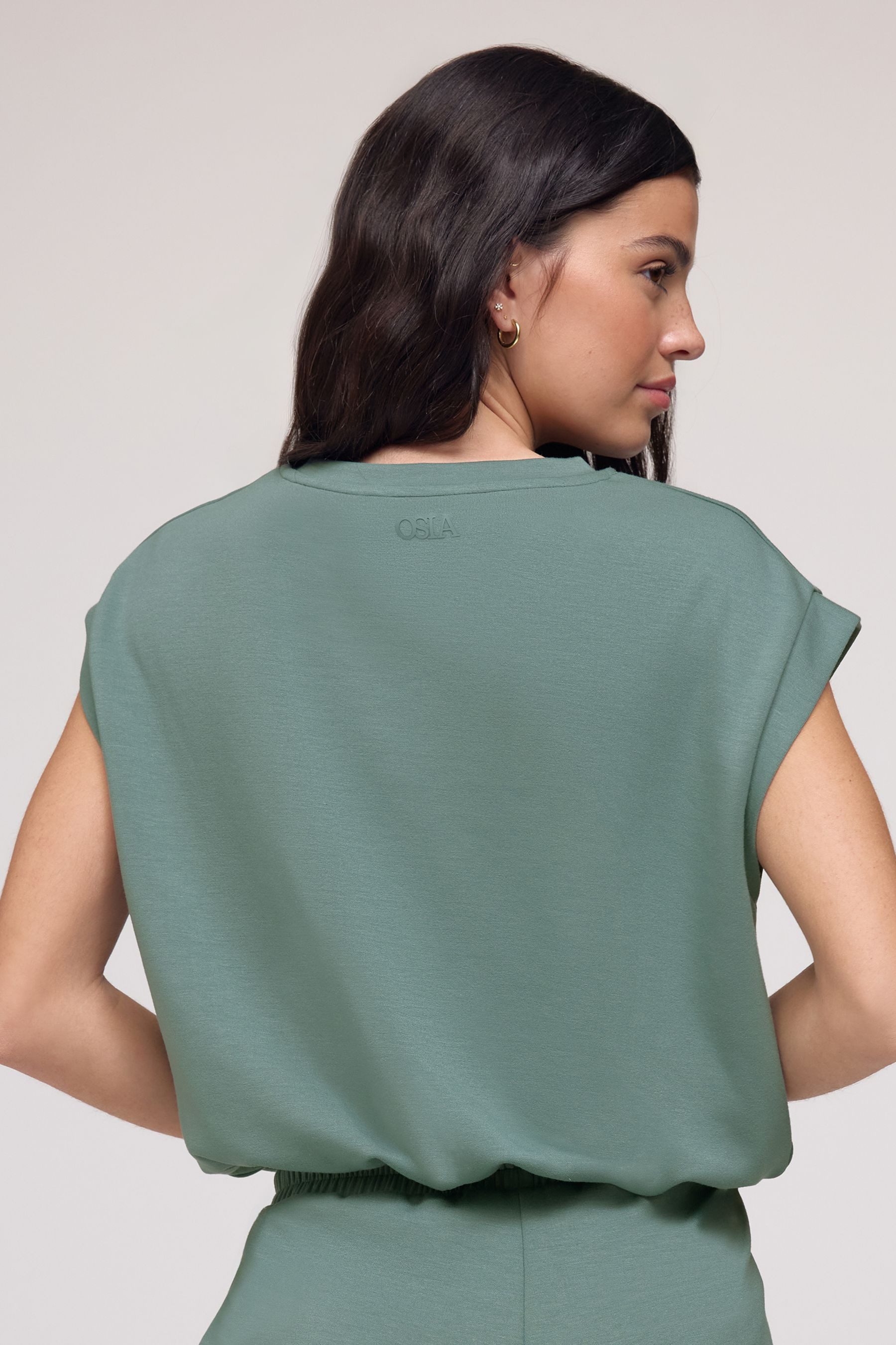 Osia T-Shirt OSIA Kurzarm-T-Shirt aus Modal (1-tlg)
