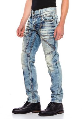 Cipo & Baxx Bequeme Jeans mit modernen Ziernähten