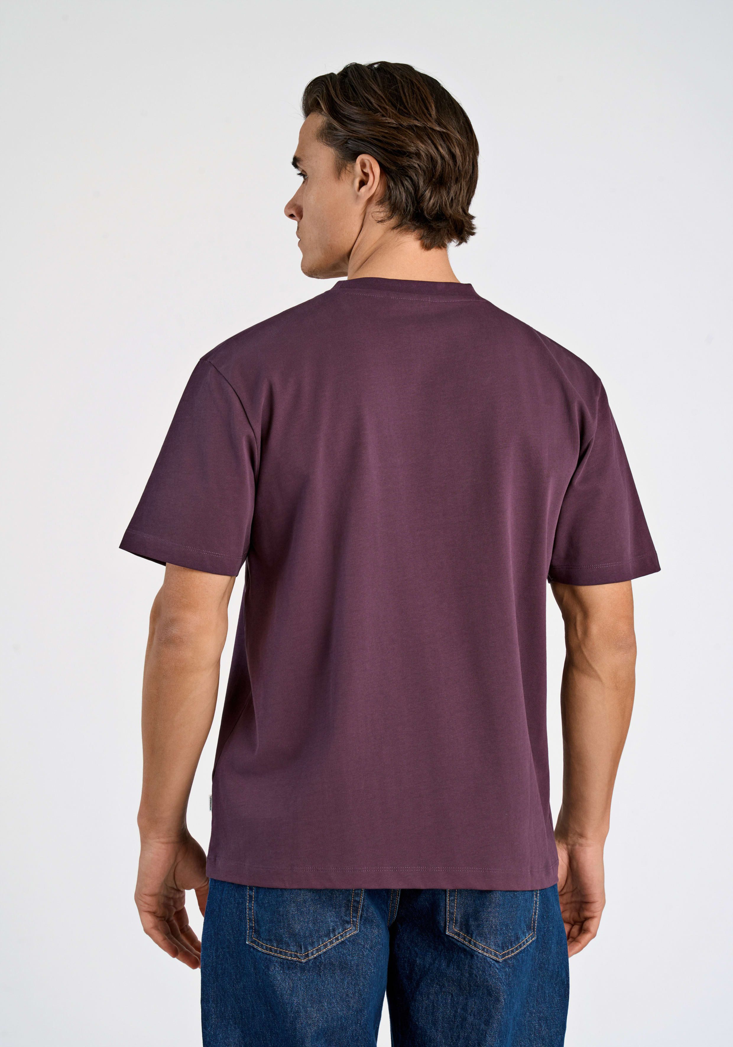 LINDBERGH T-Shirt mit Stickerei auf der Brust