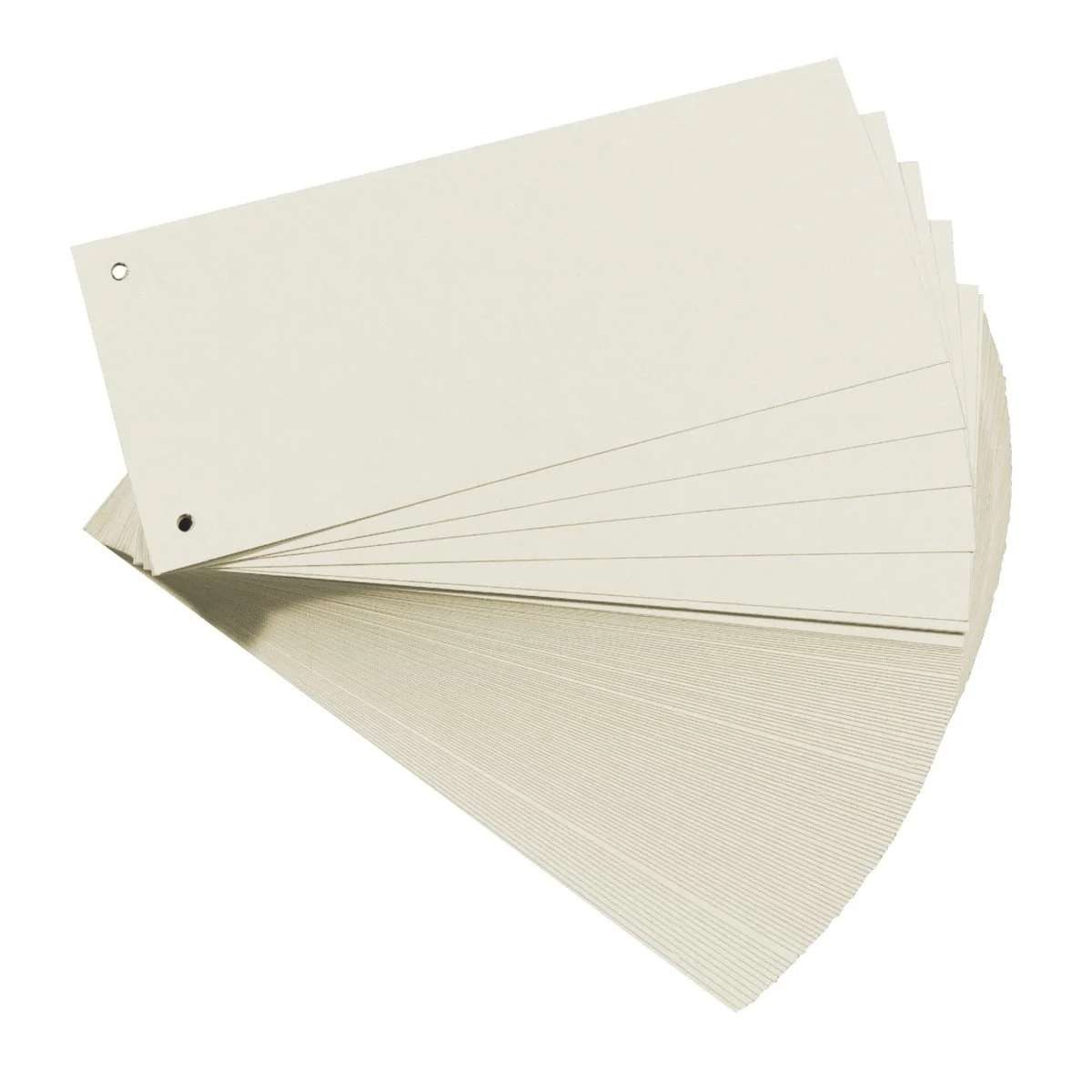 Herlitz Trennstreifen Herlitz 10843654 Trennblatt Karton Weiß 100 Stück(e)
