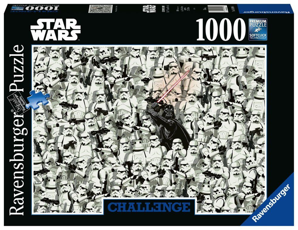 Ravensburger Puzzle 1000 Teile Ravensburger Puzzle Star Wars 14989, 1000 Puzzleteile