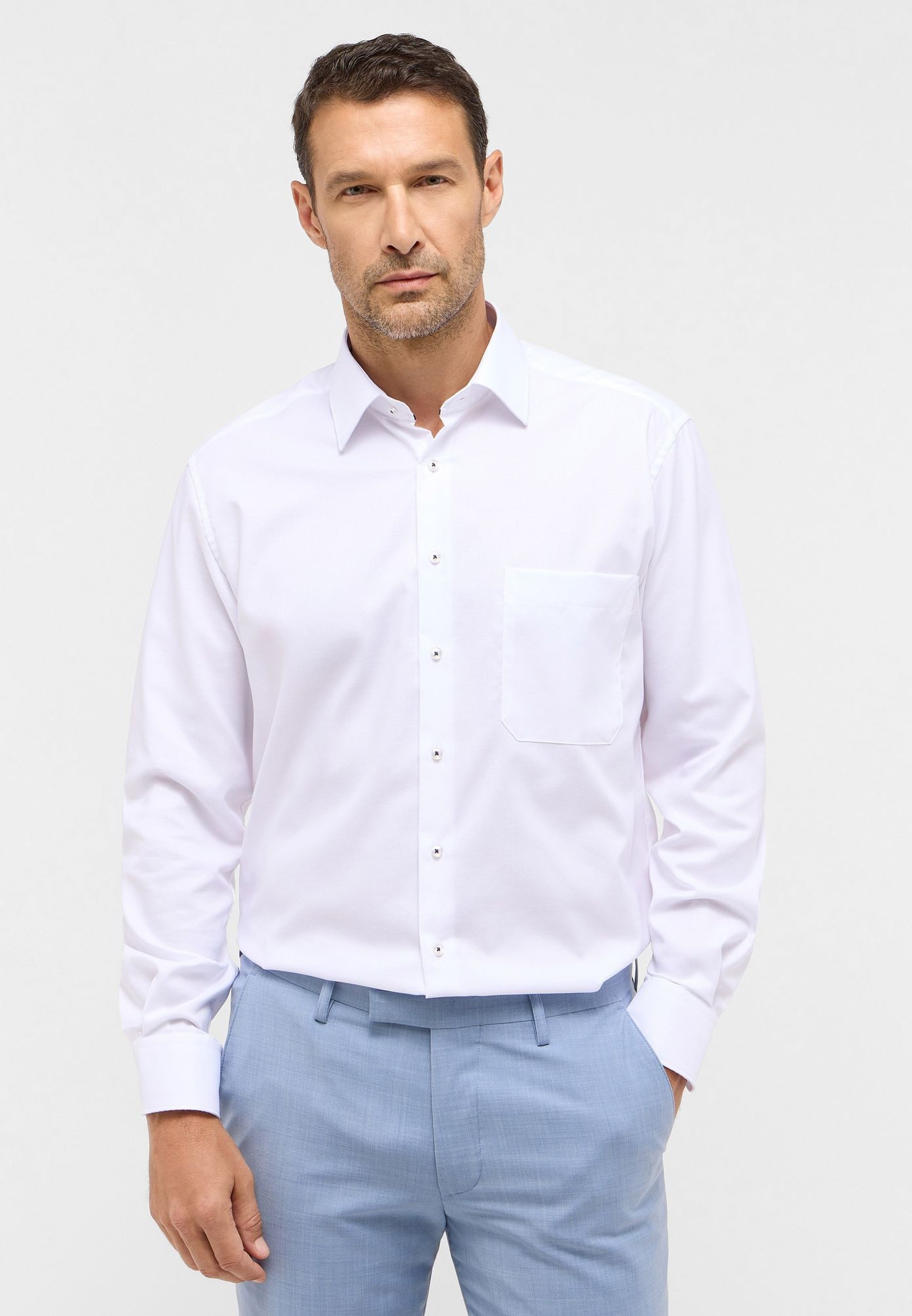 Eterna Langarmhemd 8464 E181 comfort fitKent