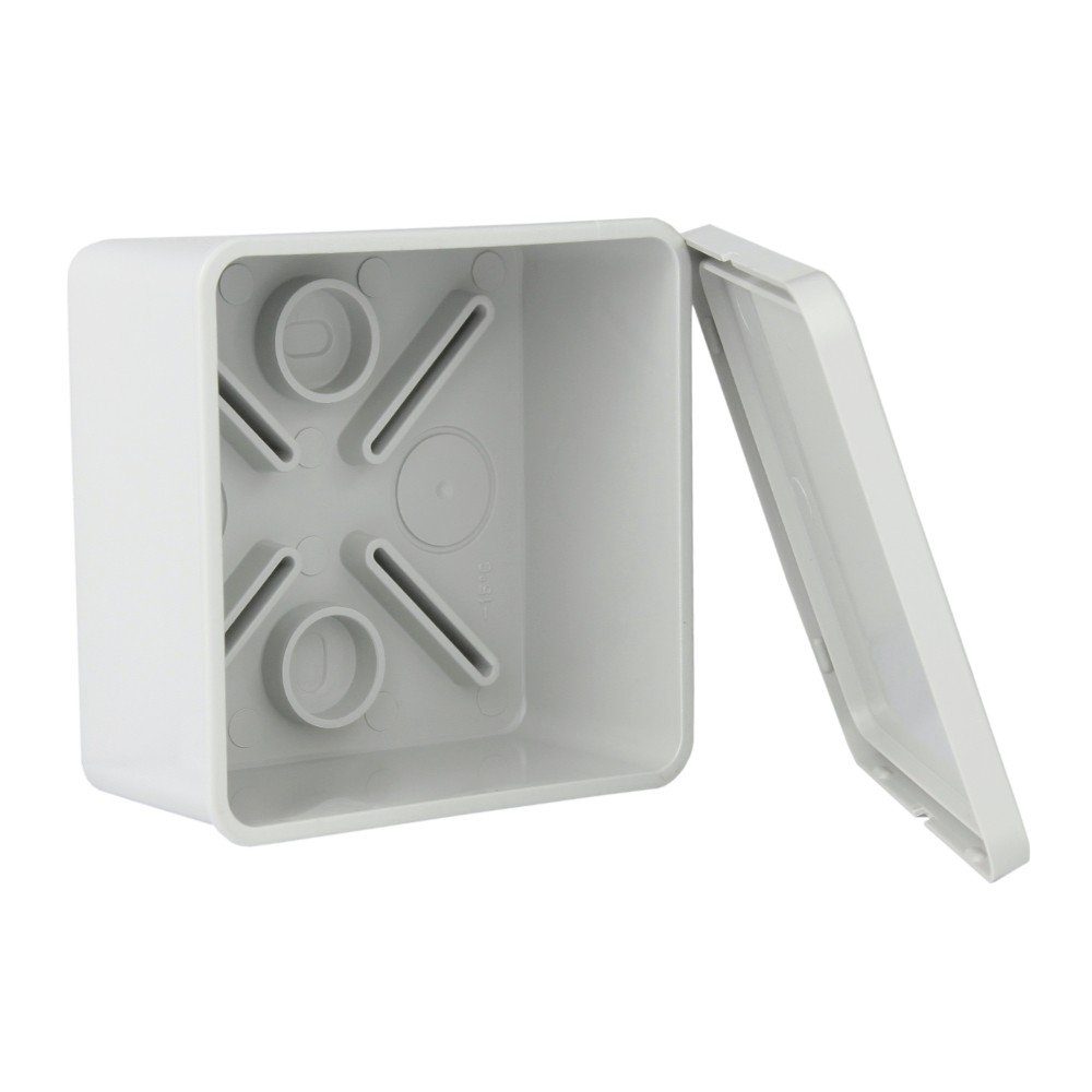 Kabelbox Abzweigdose Aufputz Abzweigkasten 80x80x40 Verteilerdose Verbindungsdose