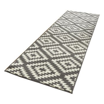 Läufer Teppich Läufer Nordic grau creme, HANSE Home, rechteckig, Höhe: 9 mm