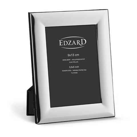 EDZARD Bilderrahmen Gela, versilbert und anlaufgeschützt, für 9x13 cm Foto
