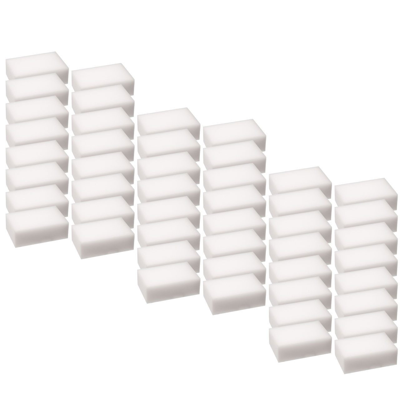 Casativo Melamin-Schaum-Schwamm - Mühelose Fleckenentfernung ohne Chemie Schmutzradierer (Für Küche, Bad, Möbel, Büro & Auto - 9x6x3cm)