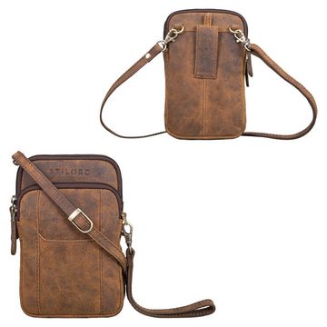 STILORD Handtasche "Tertius" 3-in-1 Herren Umhängetasche Leder