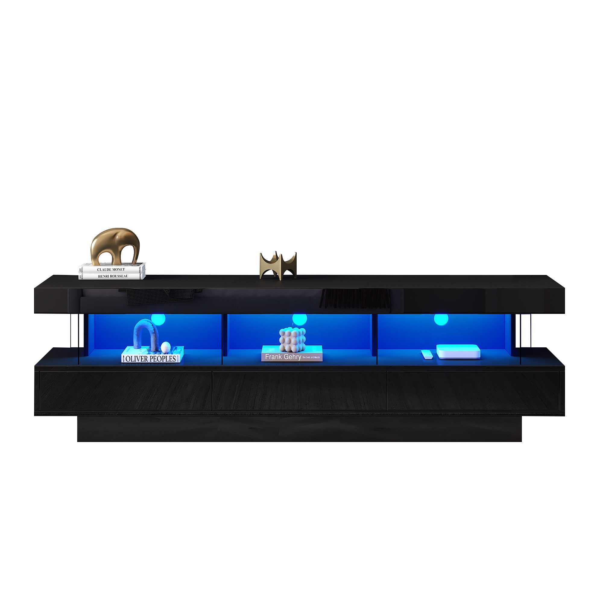 OKWISH Lowboard TV-Schrank mit LED und günstig online kaufen