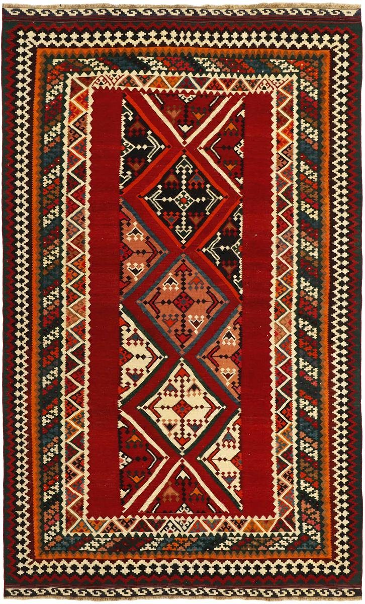 Orientteppich Kelim Fars Heritage 167x284 Handgewebter Orientteppich / Perserteppich, Nain Trading, rechteckig, Höhe: 4 mm