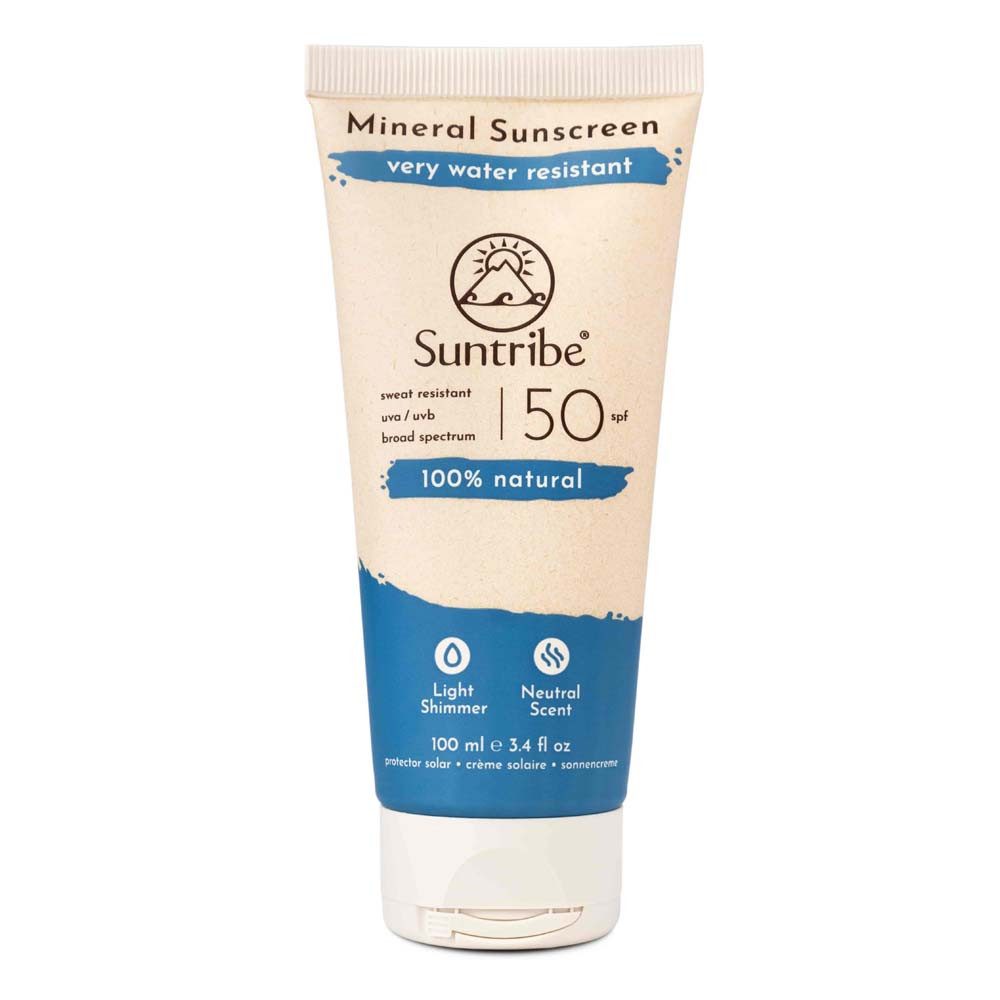 Suntribe Sonnenschutzpflege Mineralische Bio-Sonnencreme LSF50 100ml