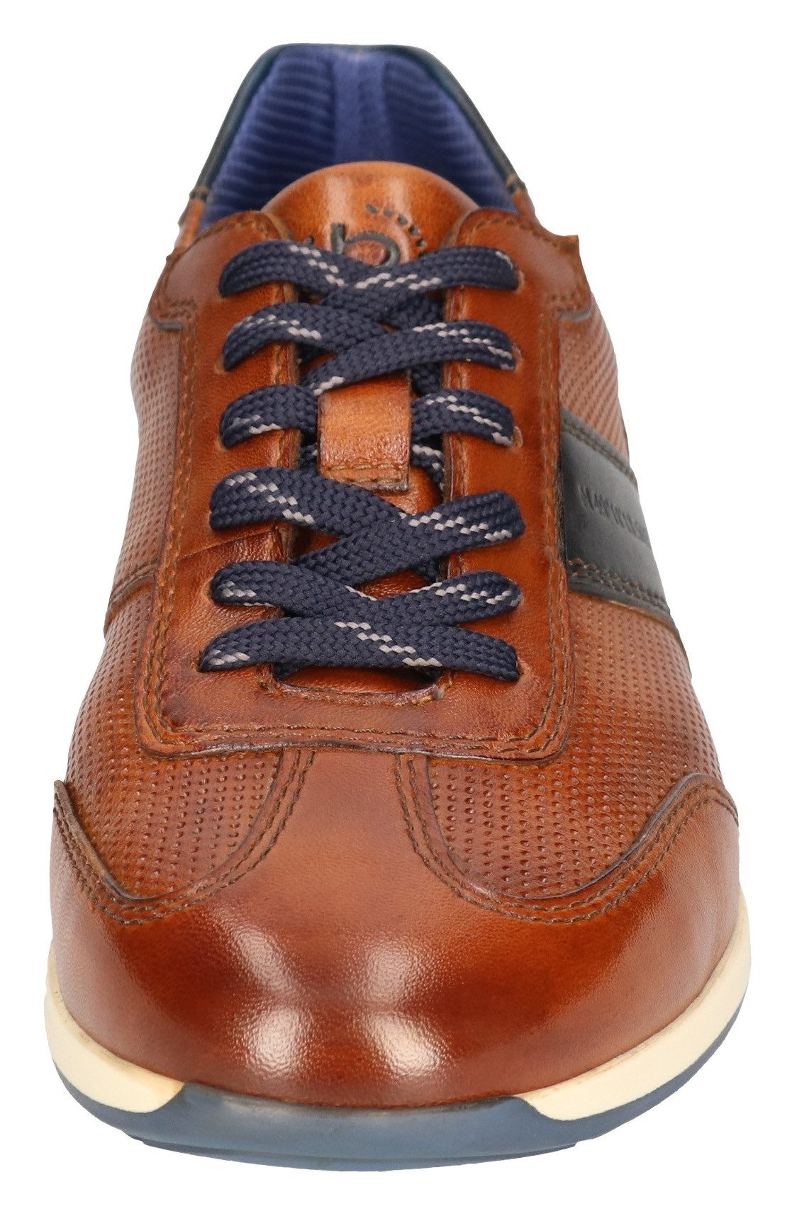 bugatti Slip-On Sneaker, Halbschuh, Slipper, Businessschuh mit Kontrastbesatz