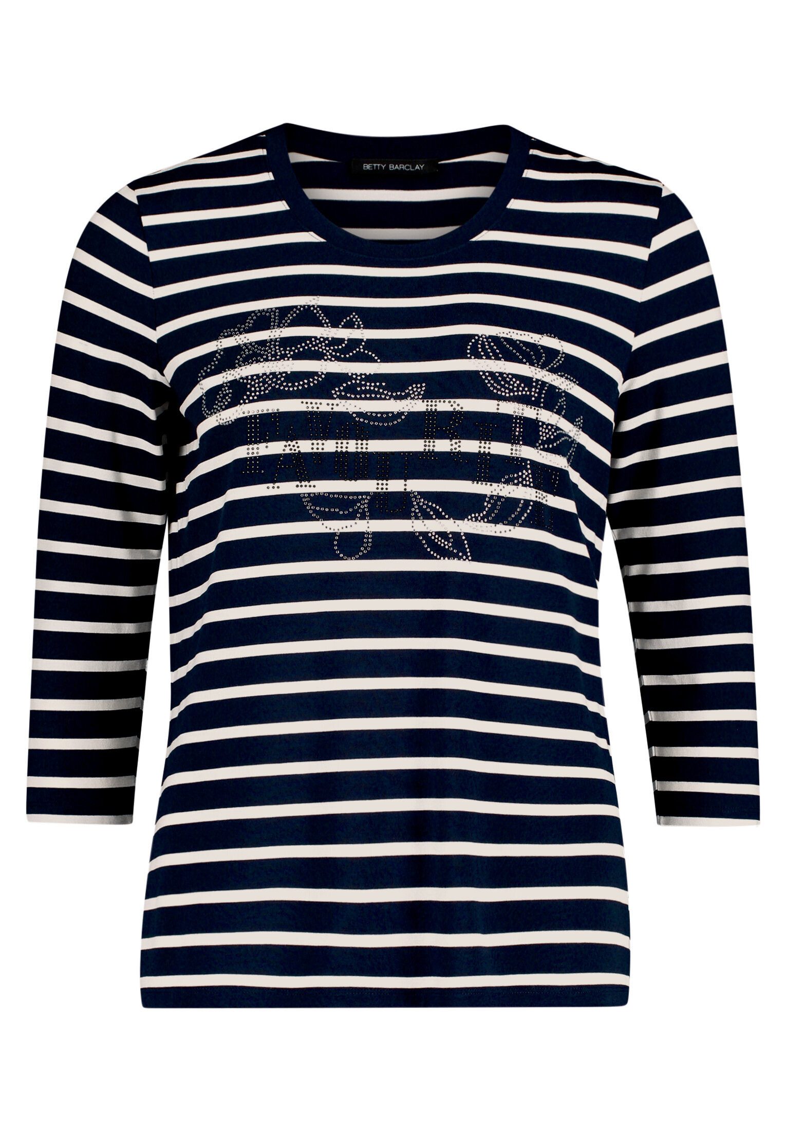Betty Barclay 3/4-Arm-Shirt Damen mit Schmucksteinen (1-tlg)