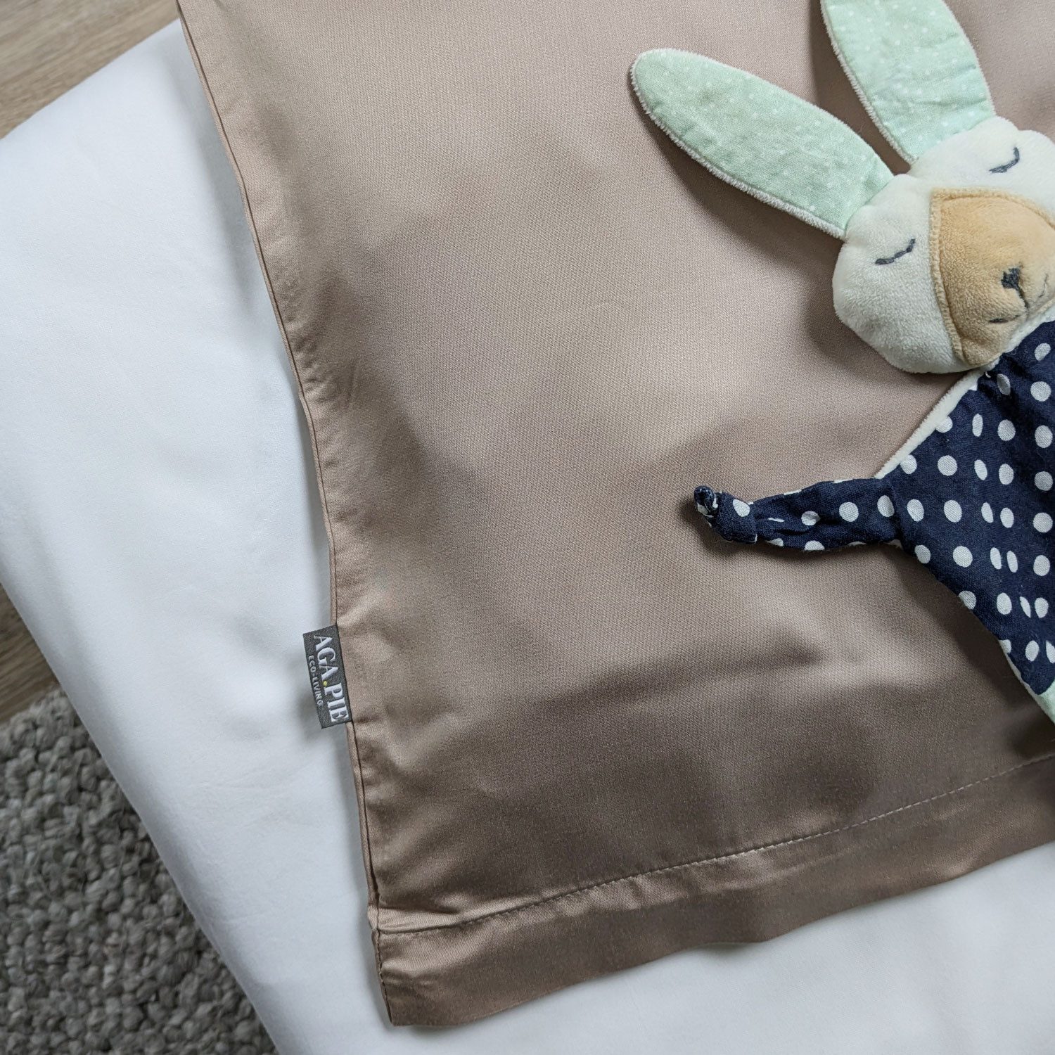 AGA.PIE Kissenbezug Bambus Lyocell Kopfkissenbezug, gewebt in feinster Sati günstig online kaufen