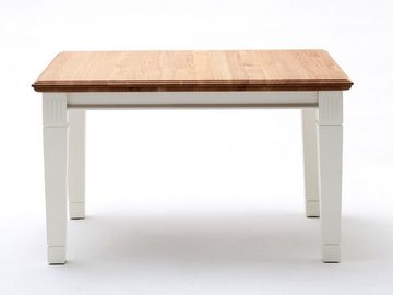 Casamia Esstisch Esstisch Küchen-Tisch Novara 95/100/120/140/160/180 x 80/95 cm weiß
