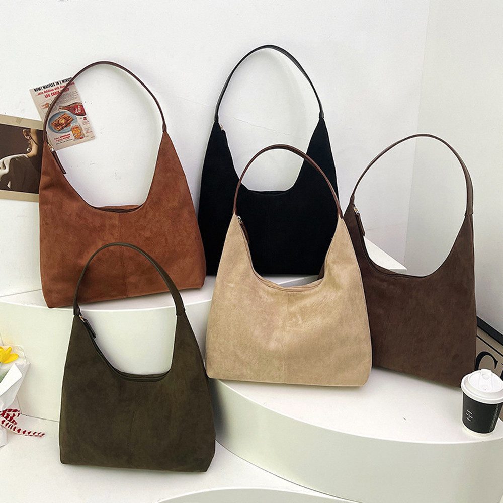 Cachito Schultertasche Vintage Damen Handtasche Tote Bag Große Hobo Strandtasche, für Arbeit, Schule und Alltag