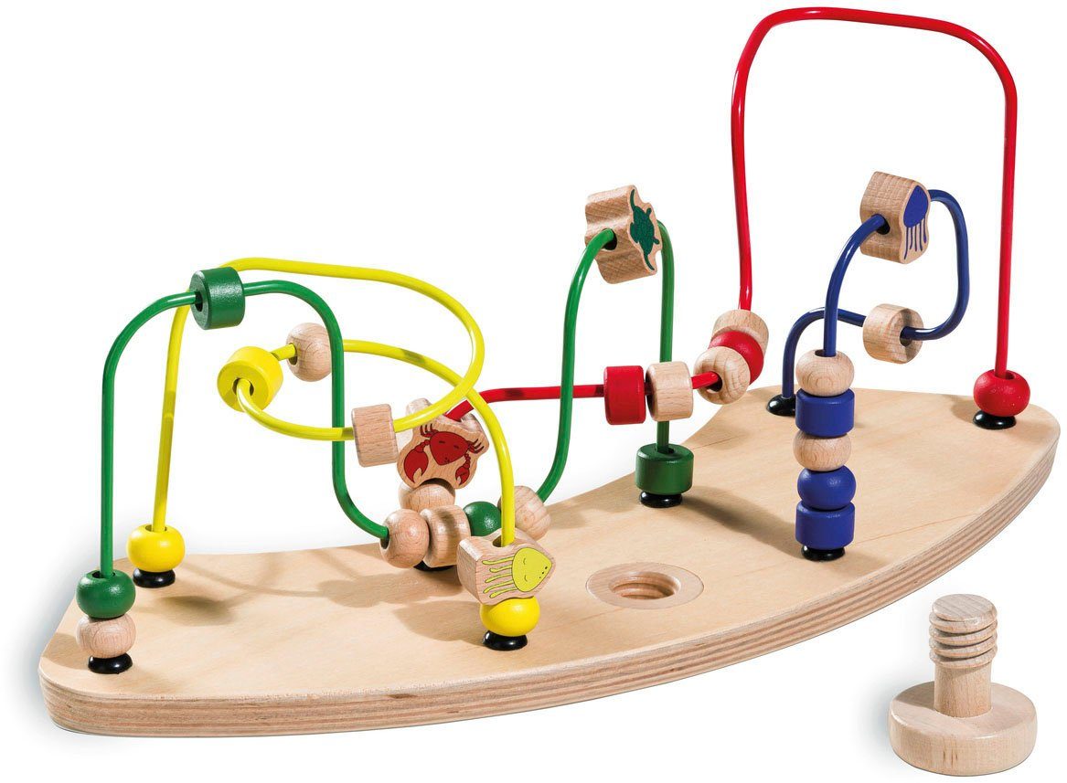 Hauck Motorikschleife Play Moving Water Animals, FSC® - schützt Wald