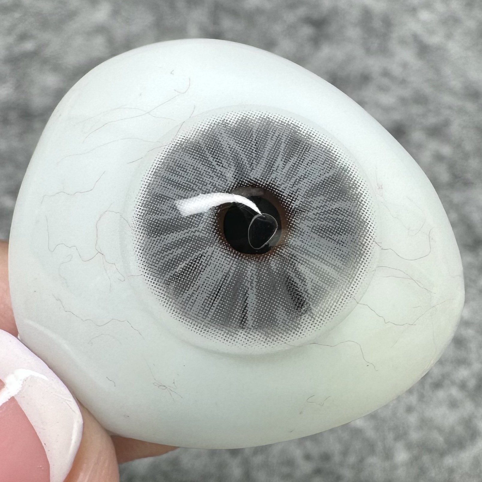 Charmiga Jahreslinsen Farbige Kontaktlinsen Hell Grau, Farblinsen ohne Stärke, Miami Gray, Beauty, Halloween