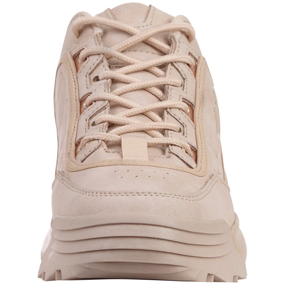 Kappa Plateausneaker - in Look Ugly sand-bronze angesagtem