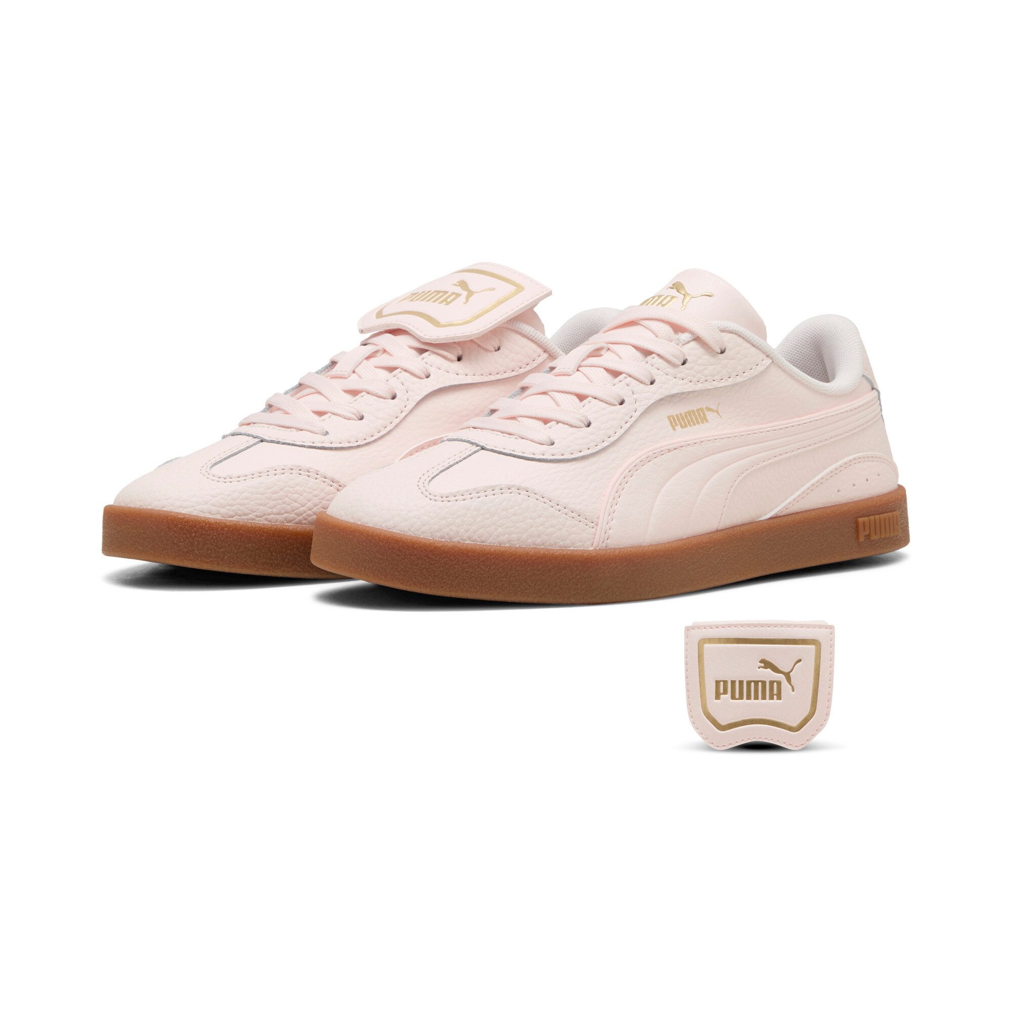 PUMA CLUB AZURA L Sneaker für sportlichen Look, aus Leder, mit Gummilaufsohle, mit Schnürung