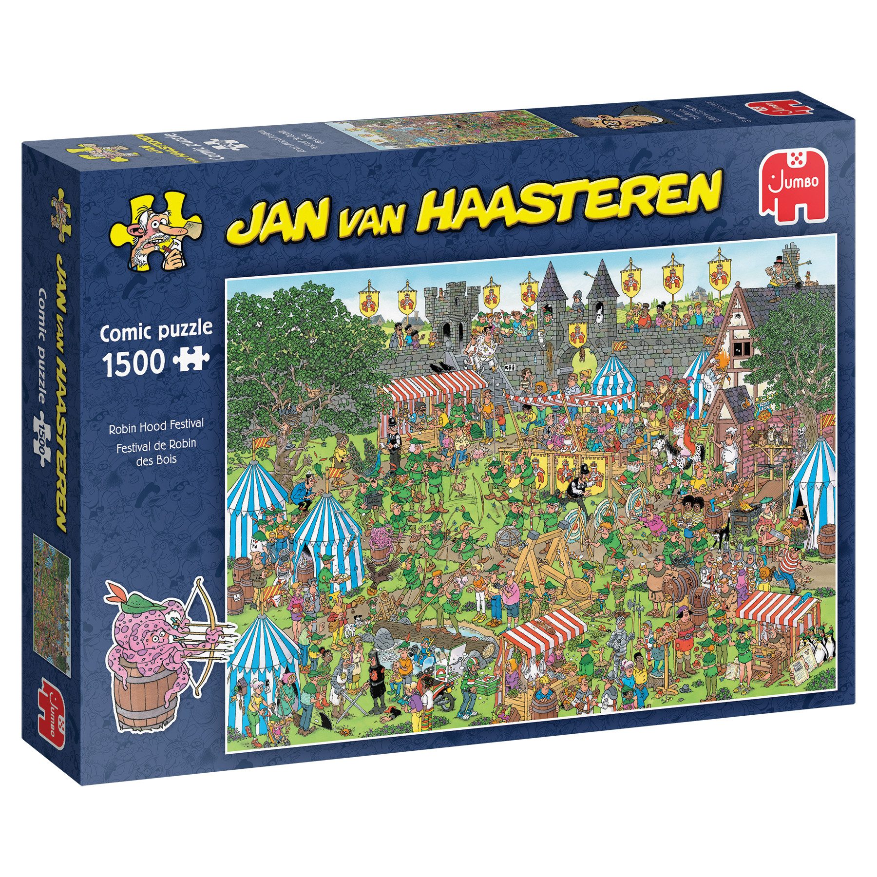 Jan van Haasteren Puzzle Jan van Haasteren, Robin Hood Festival, 1500 Teile günstig online kaufen