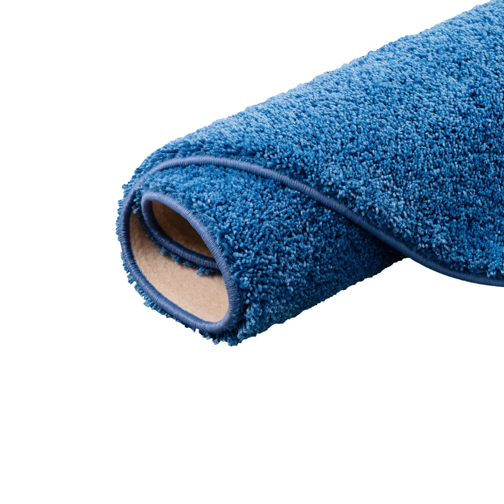 Snapstyle Hochflor-Teppich Hochflor Shaggy Teppich Palace Rund, Rund, Höhe: 36 mm