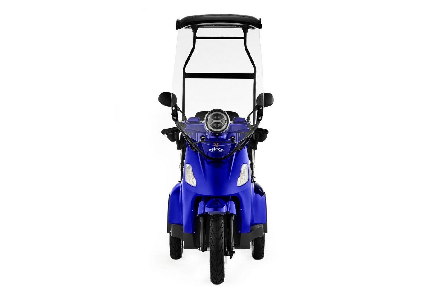Thumbnail - Veleco Elektromobil Draco mit Dach und Lithium Akku - Seniorenmobil - 3-Rad - Fahrbereit, 12,00 km/h, Herausnehmbarer Li...