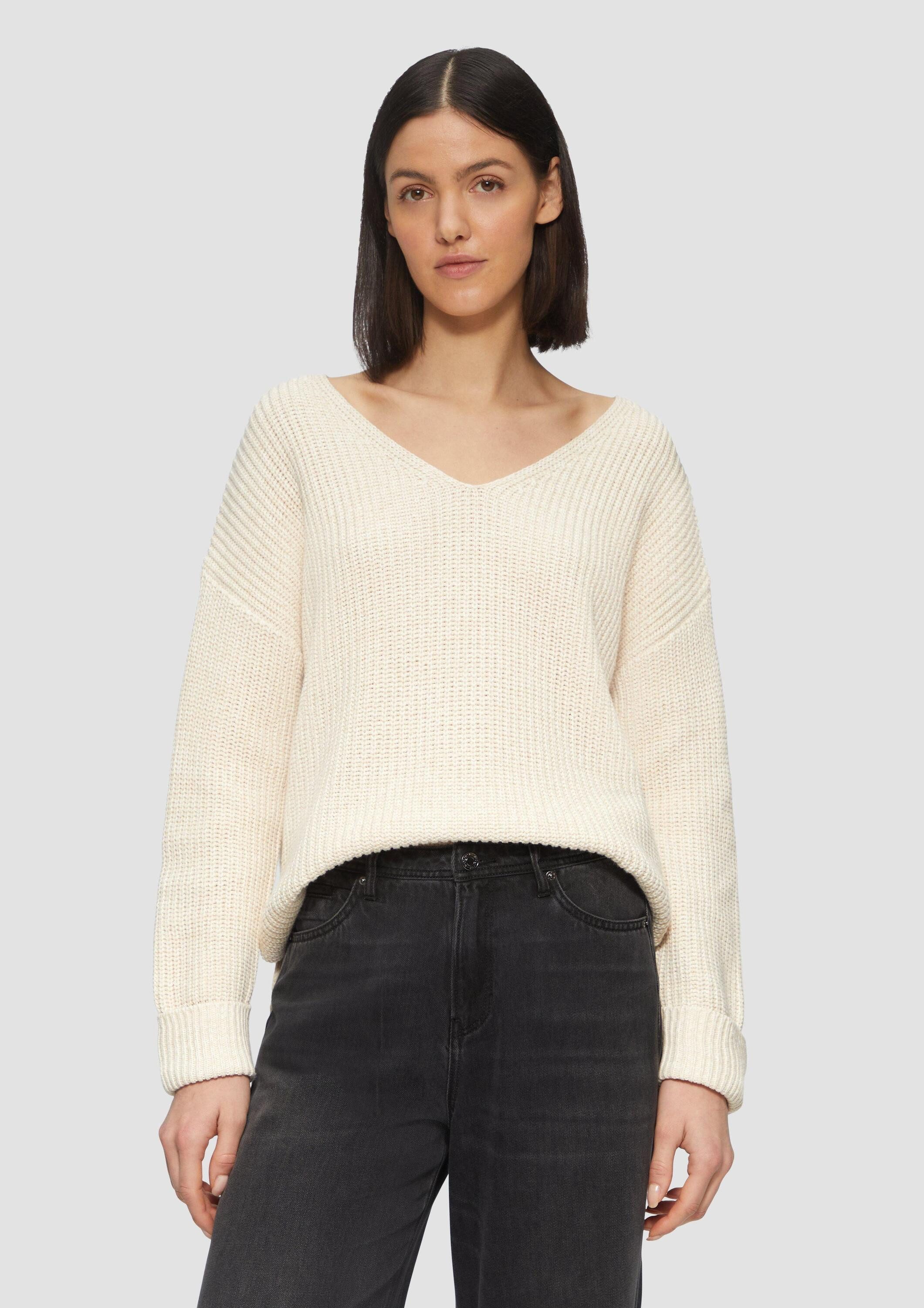 s.Oliver Longpullover Strickpullover (1-tlg) günstig online kaufen