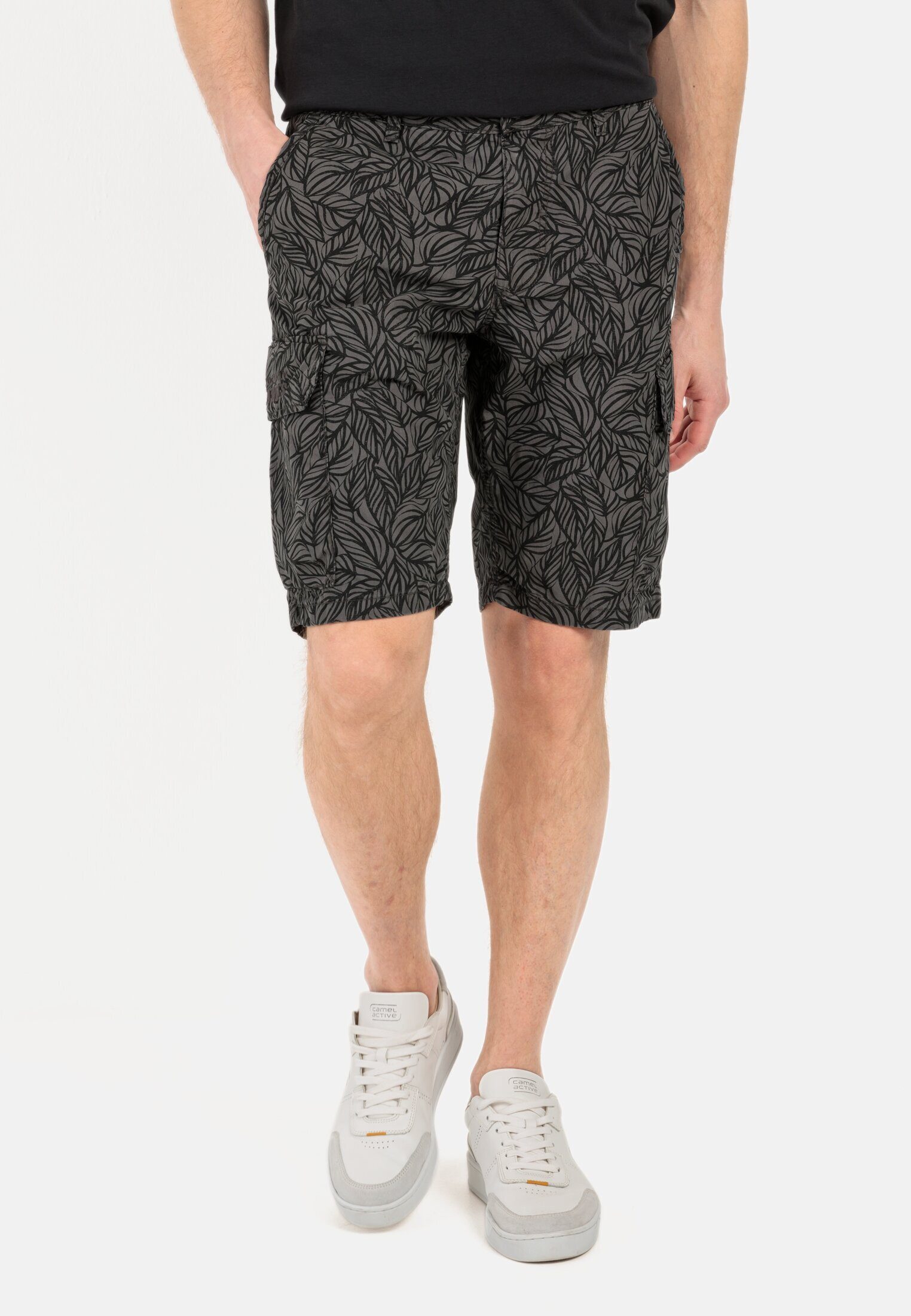 camel active Cargoshorts mit Allover-Print