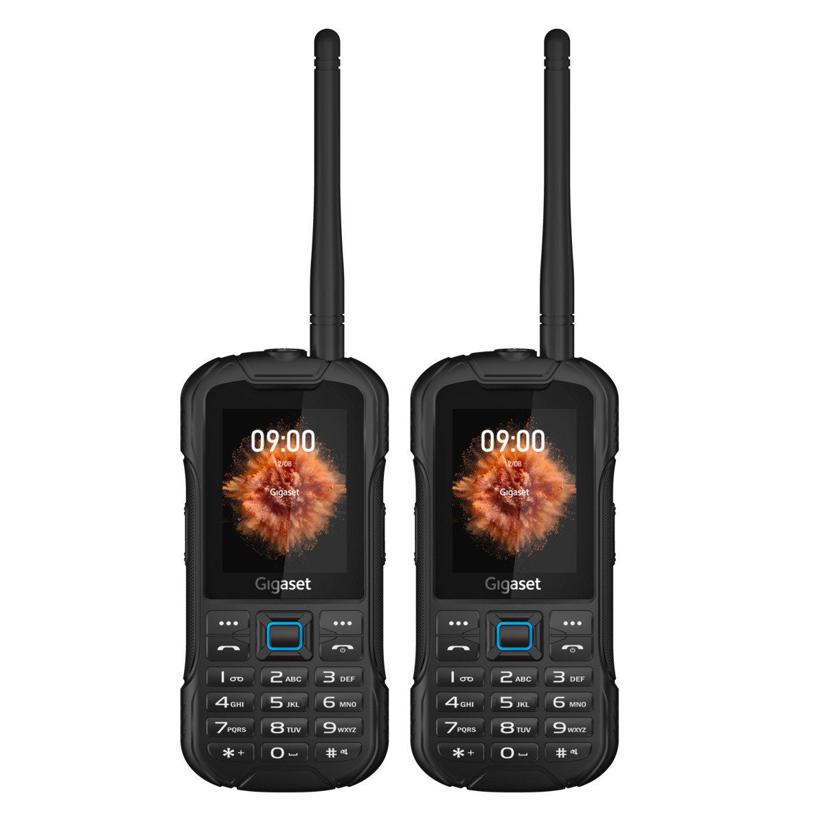 Gigaset GLX 8 ACTIVE Duo Walkie-Talkie Feature Phone Handy (6,10 cm/2,40 Zoll, 2 MP Kamera)
