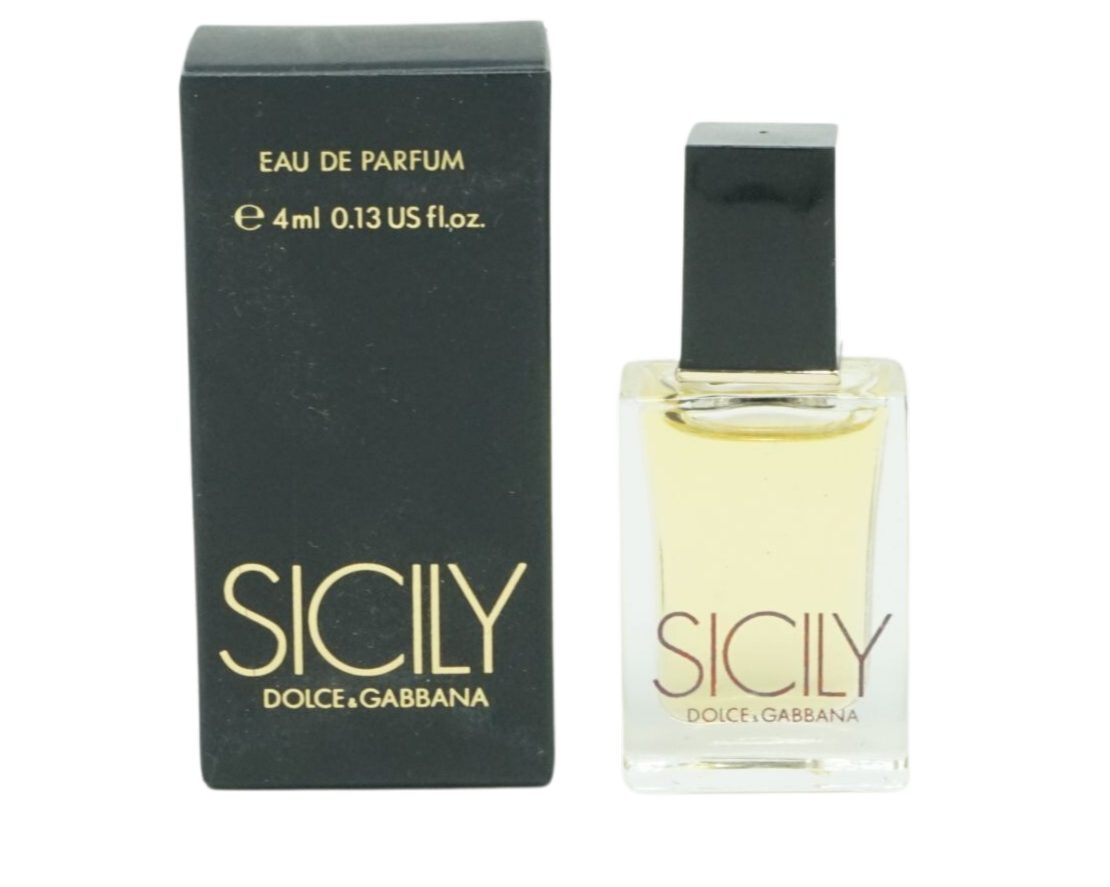 & Gabbana Miniatur Eau & DOLCE 4ml GABBANA Dolce Eau Sicily Parfum de Parfum de