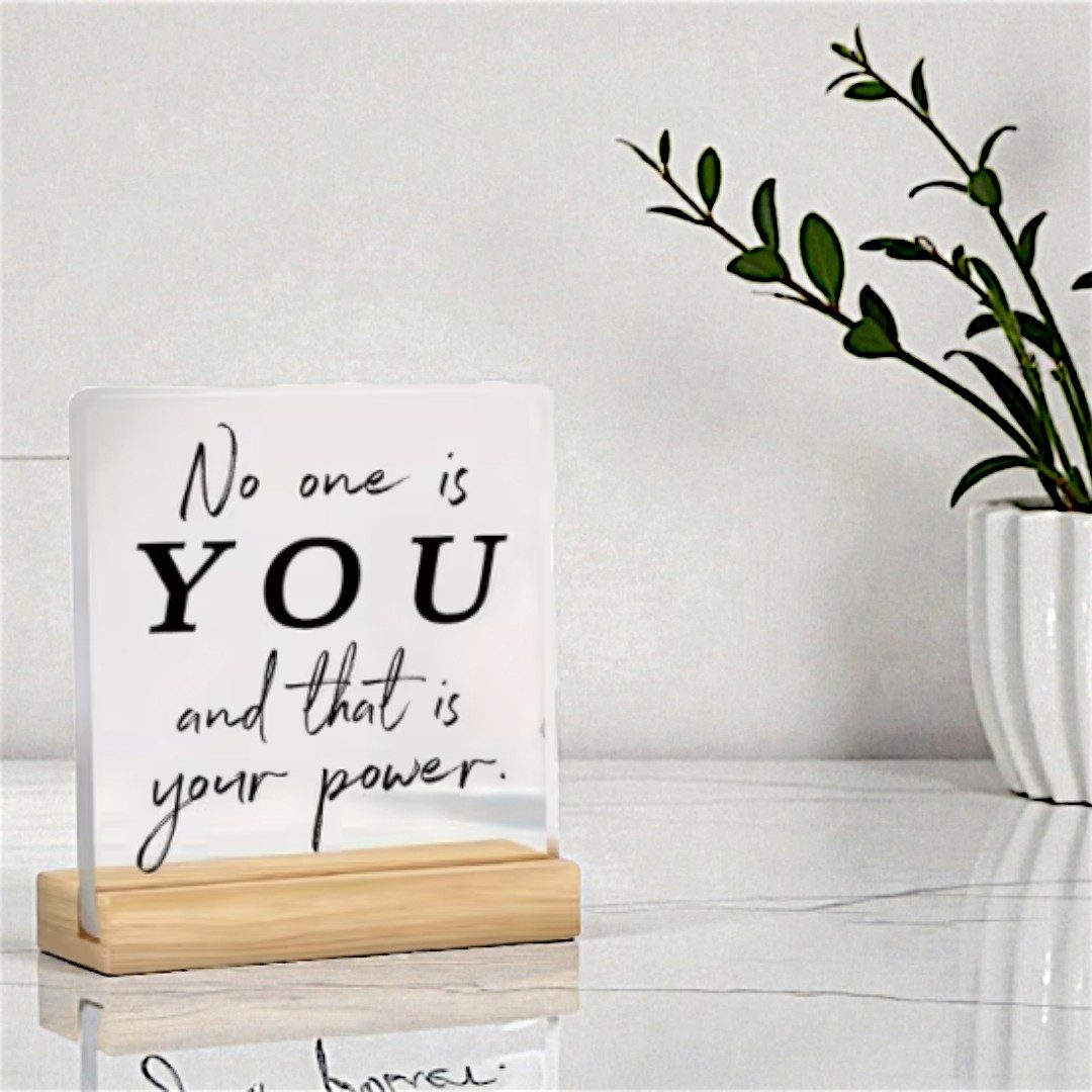 Medusa Accessoires Deko-Schriftzug You Tischdeko Dekoschild Motivationschild