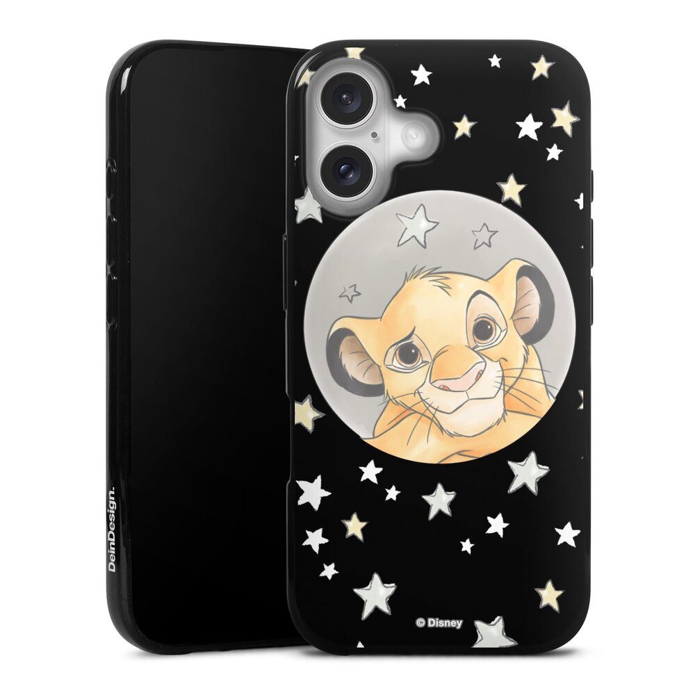 DeinDesign Handyhülle Simba Disney König der Löwen Simba ohne Hintergrund, Apple iPhone 16 Silikon Hülle Bumper Case Handy Schutzhülle