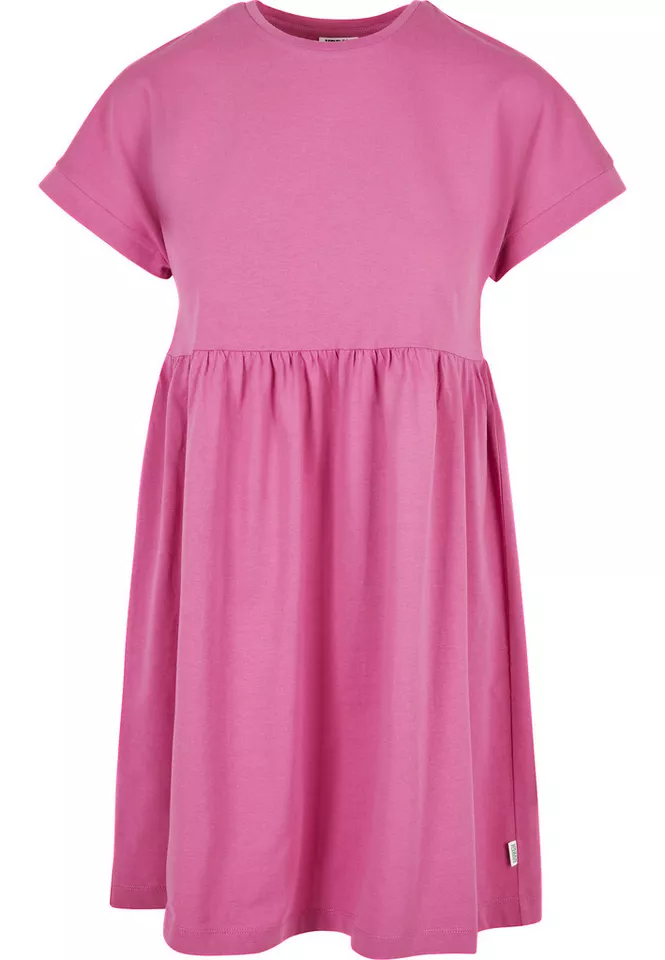 Urban Classics A-Linien-Kleid Urban Classics Damen Ladies Organic Empire Valance Tee Dress (1-tlg)