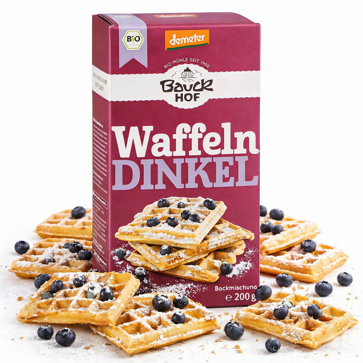 Bauckhof Mehl Bauckhof Bio Dinkel-Waffeln Mix