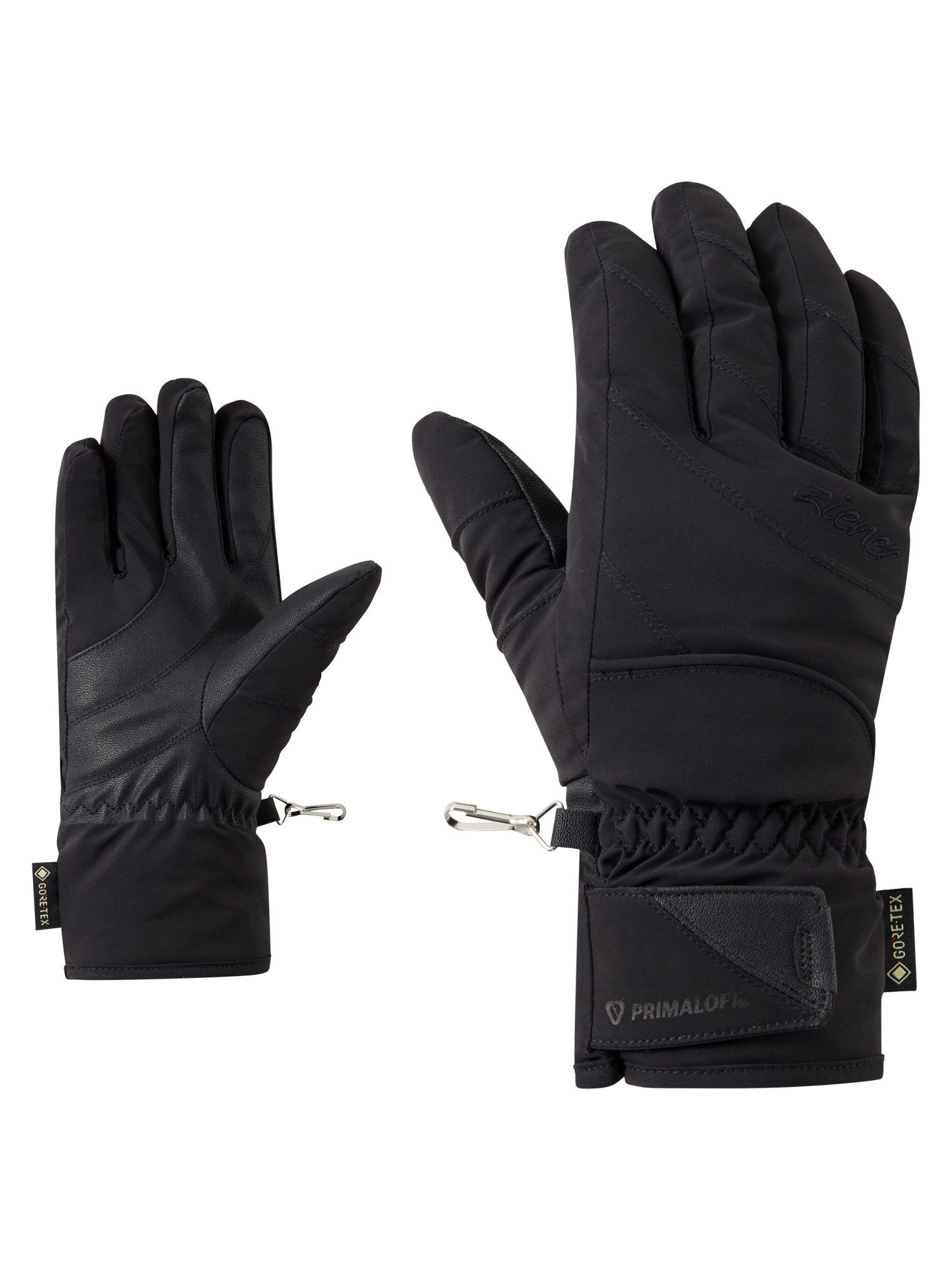 Ziener Skihandschuhe KLENTIMA-Z GORE‑TEX® PrimaLoft® DAMEN wasserdicht, winddicht, atmungsaktiv, extra warm, Plüschfutter