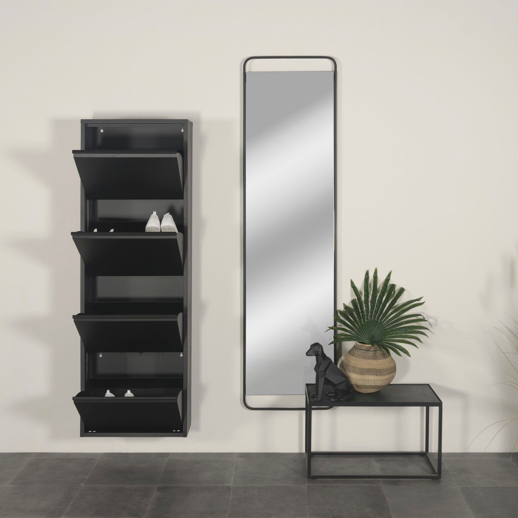 Spinder Design Schuhschrank Billi Metall, Breite 50 cm