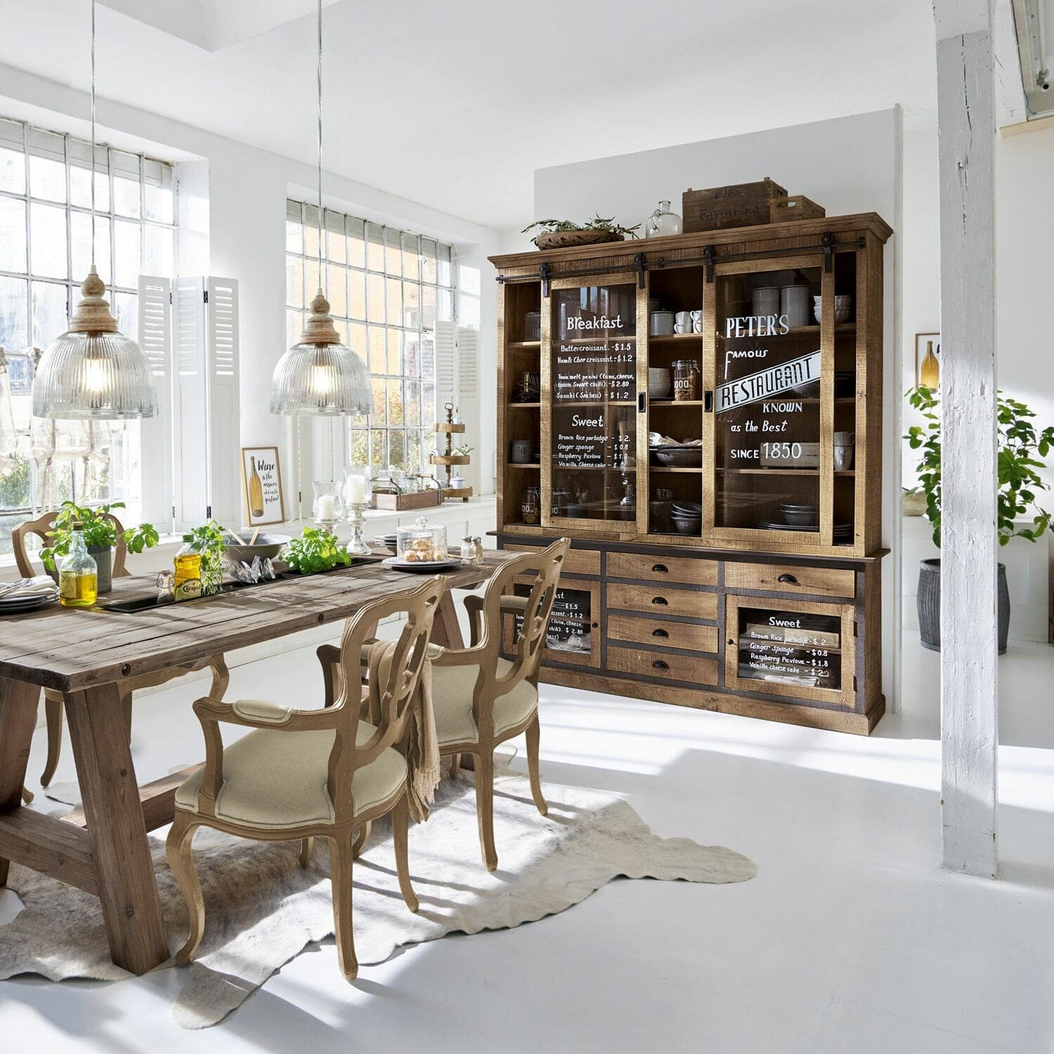 Mirabeau Kommode Schrank Peter´s antikbraun