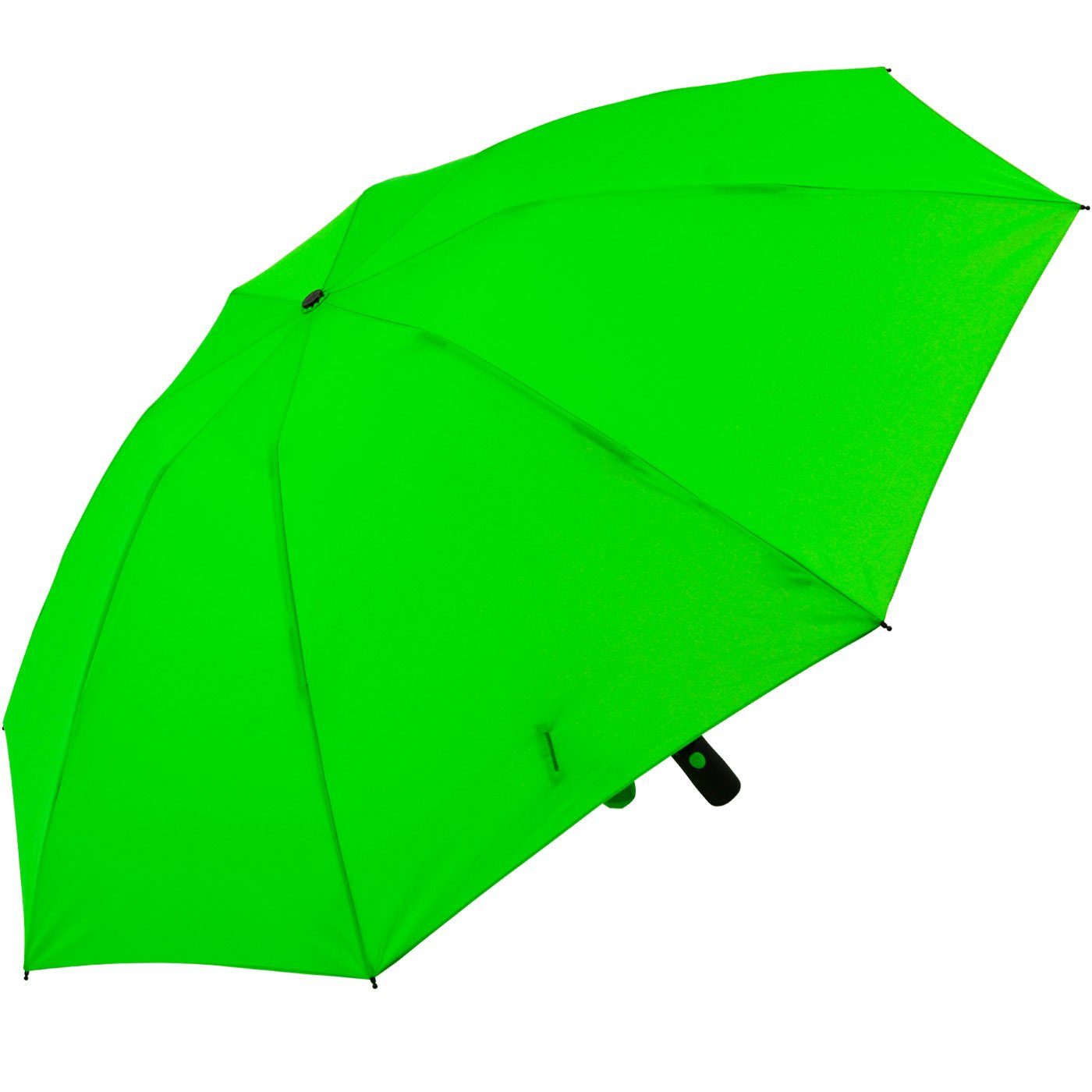Reverse Speichen bunten mit stabilen neon-grün Taschenregenschirm öffnender Fiberglas-Automatiksch, iX-brella umgekehrt