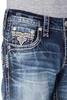 Rock Revival Straight-Jeans