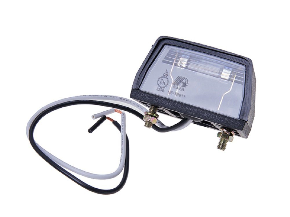 Diedrich Filmer GmbH Anhänger-Rückleuchte Filmer Kennzeichenleuchte 36516, 5 Watt, weiß, mit Kabel