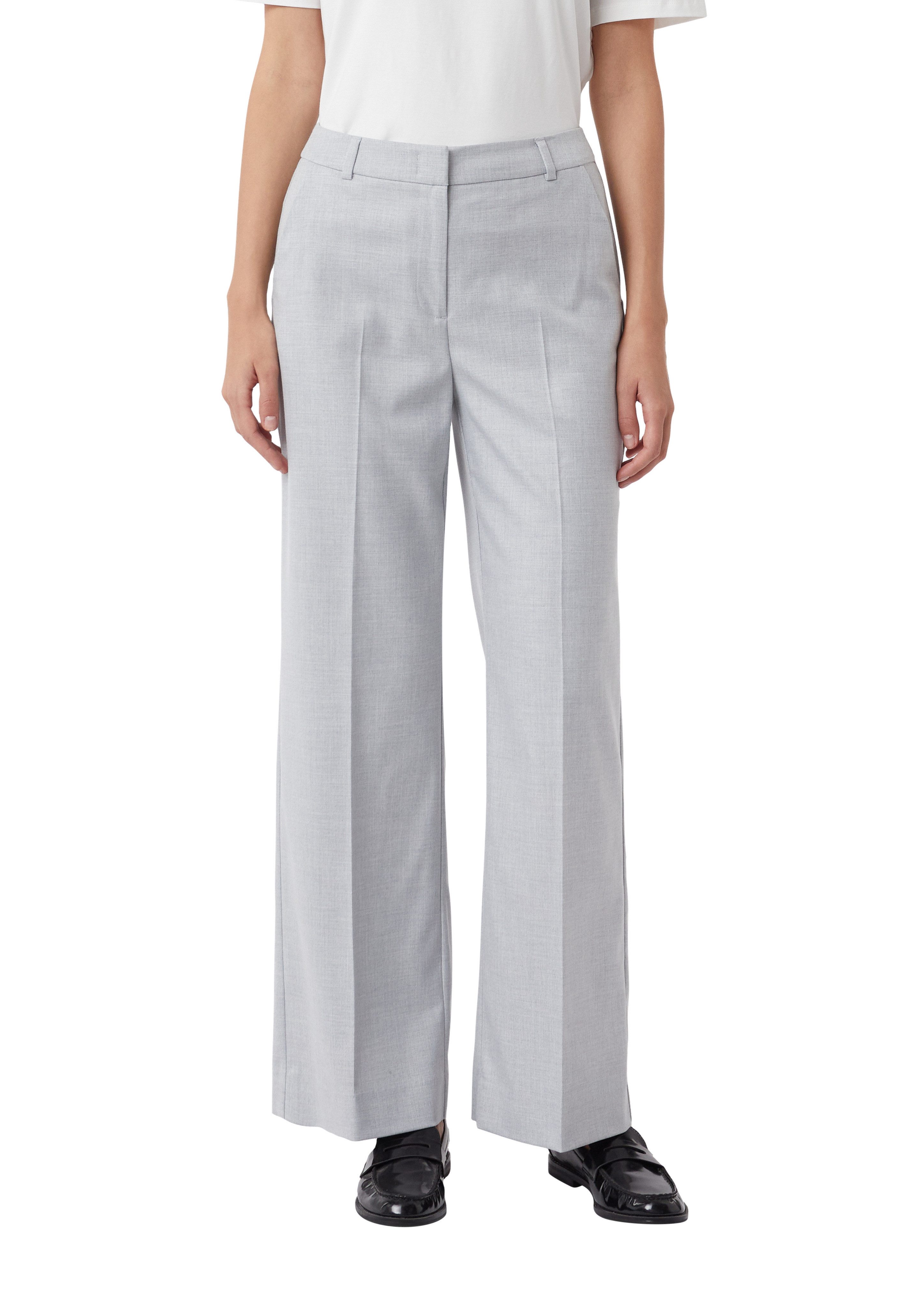 comma Stoffhose mit Bügelfalte