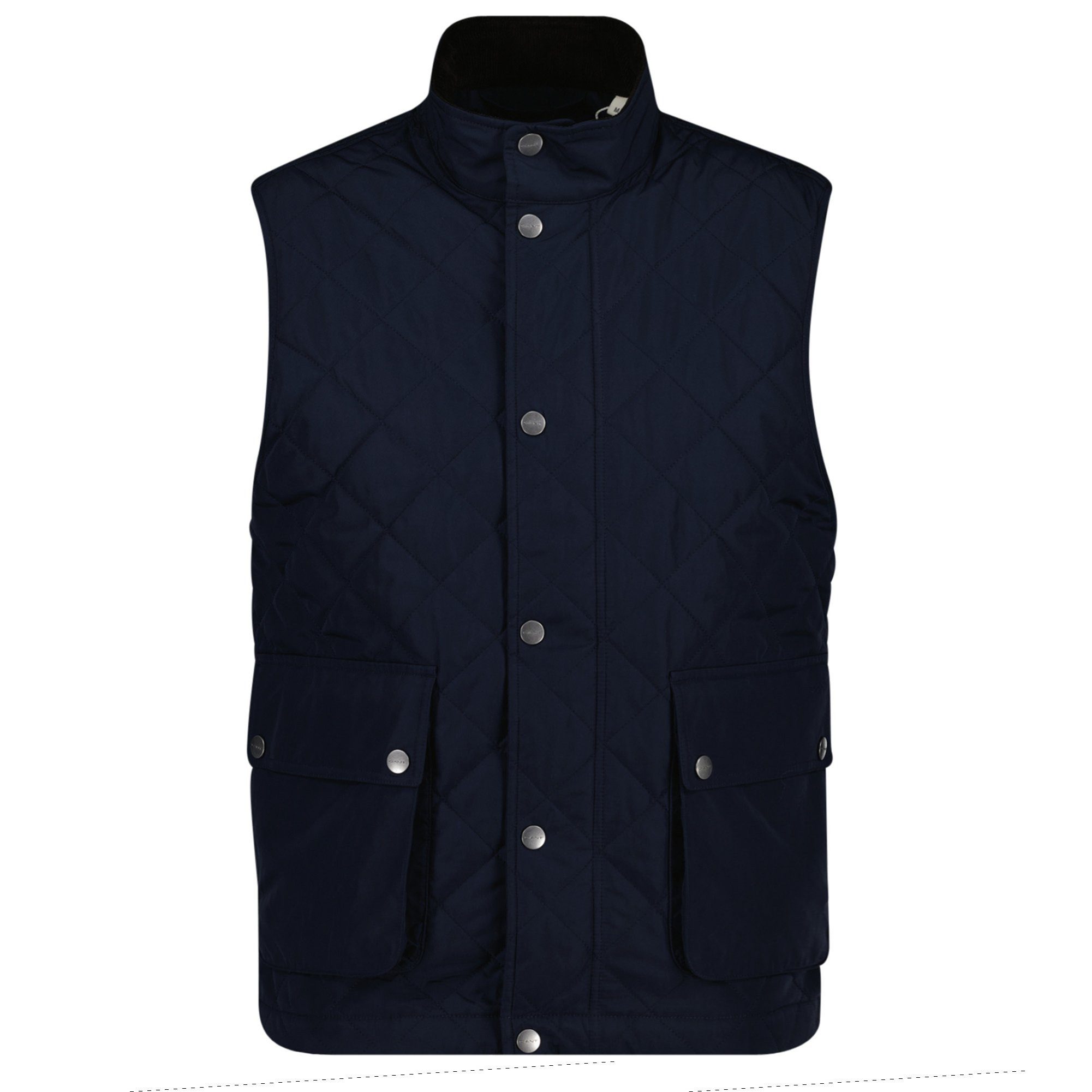 Gant Steppweste Herren Steppweste Polyester CLASSIC QUILTED VEST