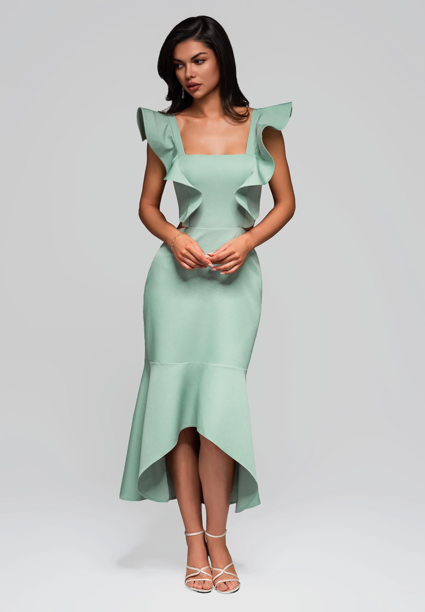 OMBRE Abendkleid Midi-Abendkleid günstig online kaufen