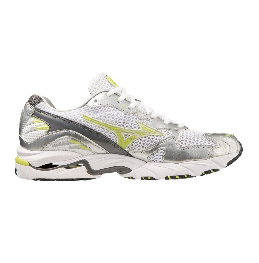 Mizuno Wave Rider 10 weiss/silber Herren Sneaker