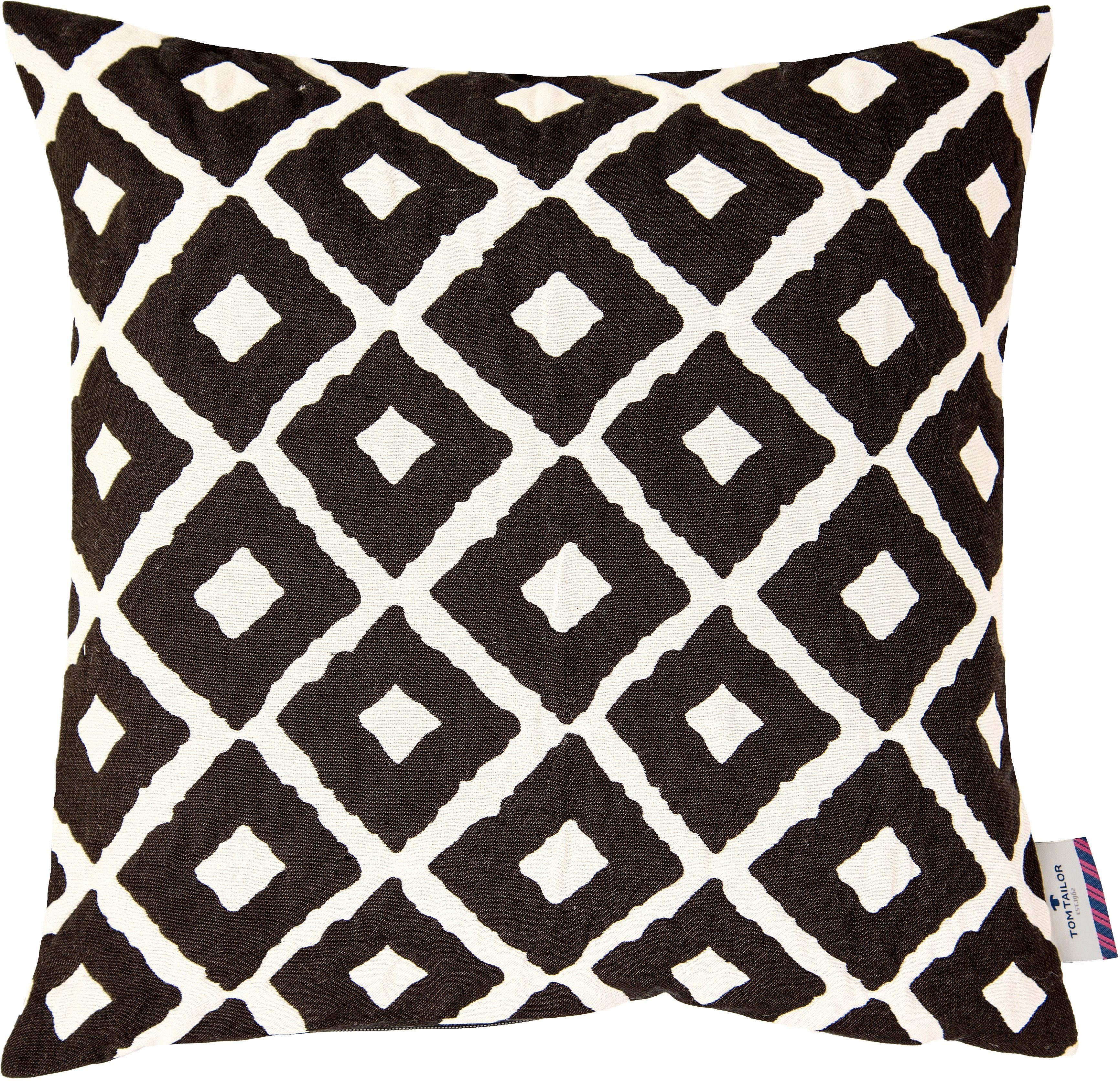 TOM TAILOR HOME Dekokissen Small Squares, Kissenhülle ohne Füllung, 1 Stück günstig online kaufen