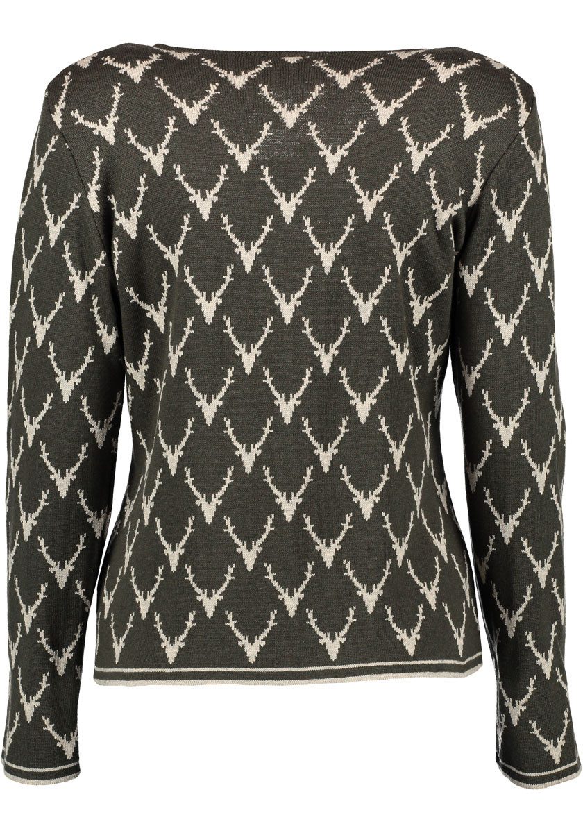 OS Trachten Strickjacke Ewipe Tailliert, lang günstig online kaufen