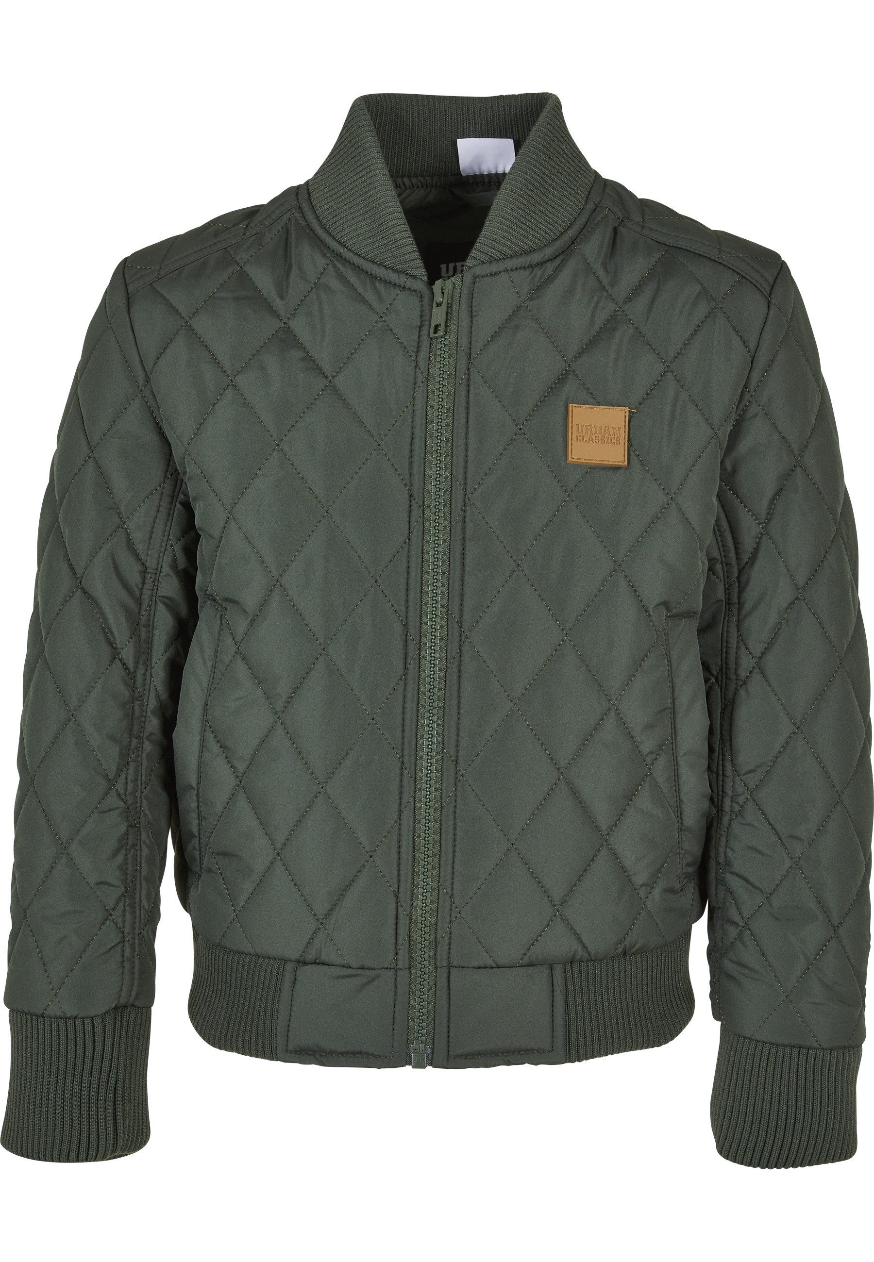 Allwetterjacke Urban Classics Herren Boys Diamond Quilt Nylon Jacket