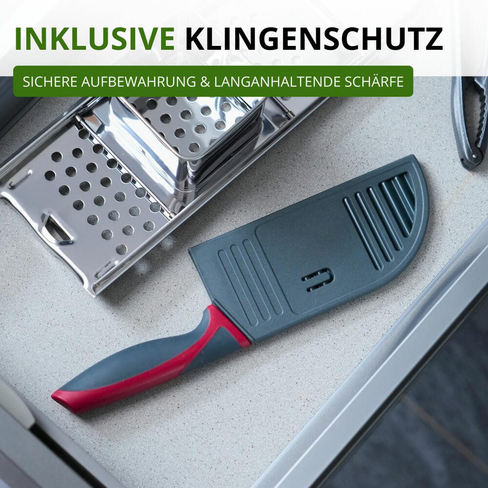 WESTMARK Messerwelle für Gemüse, Kartoffeln, Pommes, Wellenschneider/Buntmesser, rostfrei, langlebig, solide