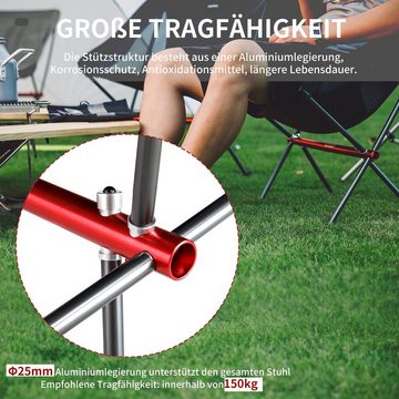 Naturehike Campingstuhl Ultraleicht Klappstuhl Schnelle Demontage und Montage, 68×43×30cm