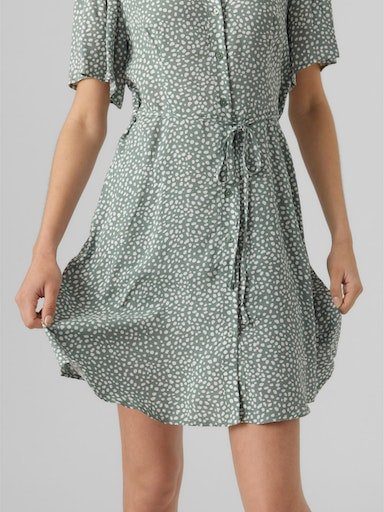 Vero Moda VMALBA WVN SHORT Minikleid NOOS Wreath SS AOP:Joey Laurel DRESS